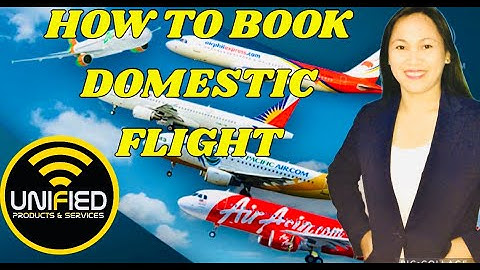 HOW TO BOOK DOMESTIC FLIGHTS USING YOUR ECASH ACCOUNT [UNIFIED PRODUCTS & SERVICES]