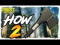 The Forest | HOW TO FIND THE MODERN AXE | Updated Location