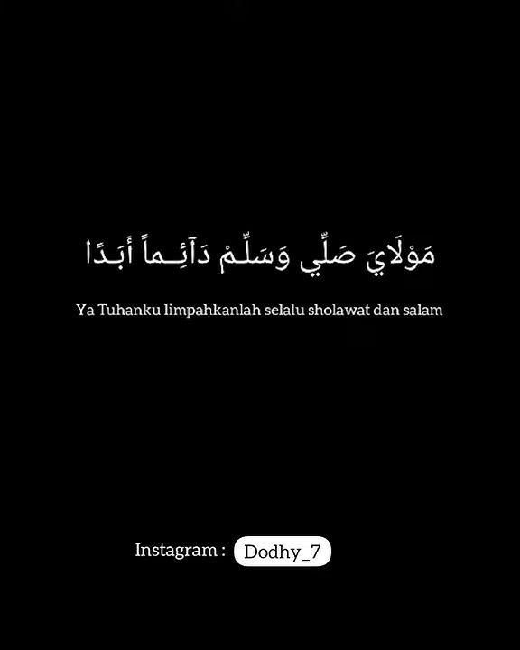story wa : sholawat burdah