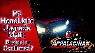 P5 Headlight Bulb Upgrade
