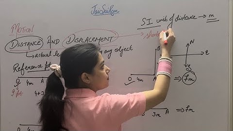 Class 9 Science Chapter 8 |Motion| Distance and Displacement | |Complete Explanation | the nurturers