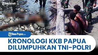 DETIK-DETIK KKB PAPUA TEWAS dan DILUMPUHKAN Aparat Gabungan di Kali Braza Yahukimo