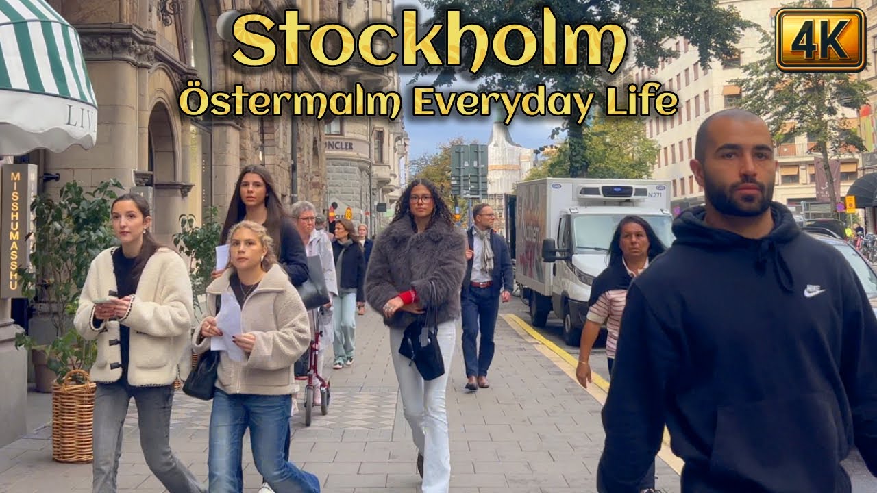 🇸🇪 Sweden: Stockholm Östermalm | City Walk in 4K