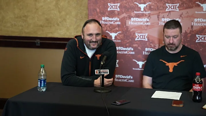 Texas Men's Basketball Media Availability Chris Be...