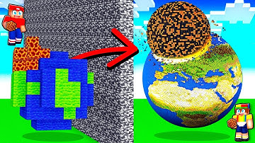 I Cheated With //DISASTER in Minecraft Build Battle!