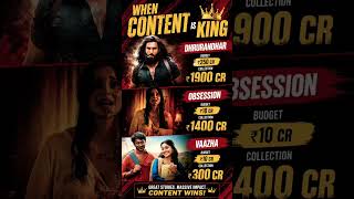 Content is king, and the box office proves it! 👑🔥 #bollywood #boxofficeindia