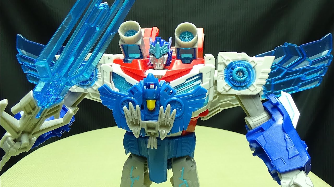 Hasbro Transformers Robots in Disguise Surge Optimus Prime /& aerobolt Power Nuevo