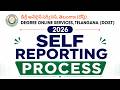 dost self reporting process. dost self reporting process in telugu. dost phase 2 seat allotment 2026