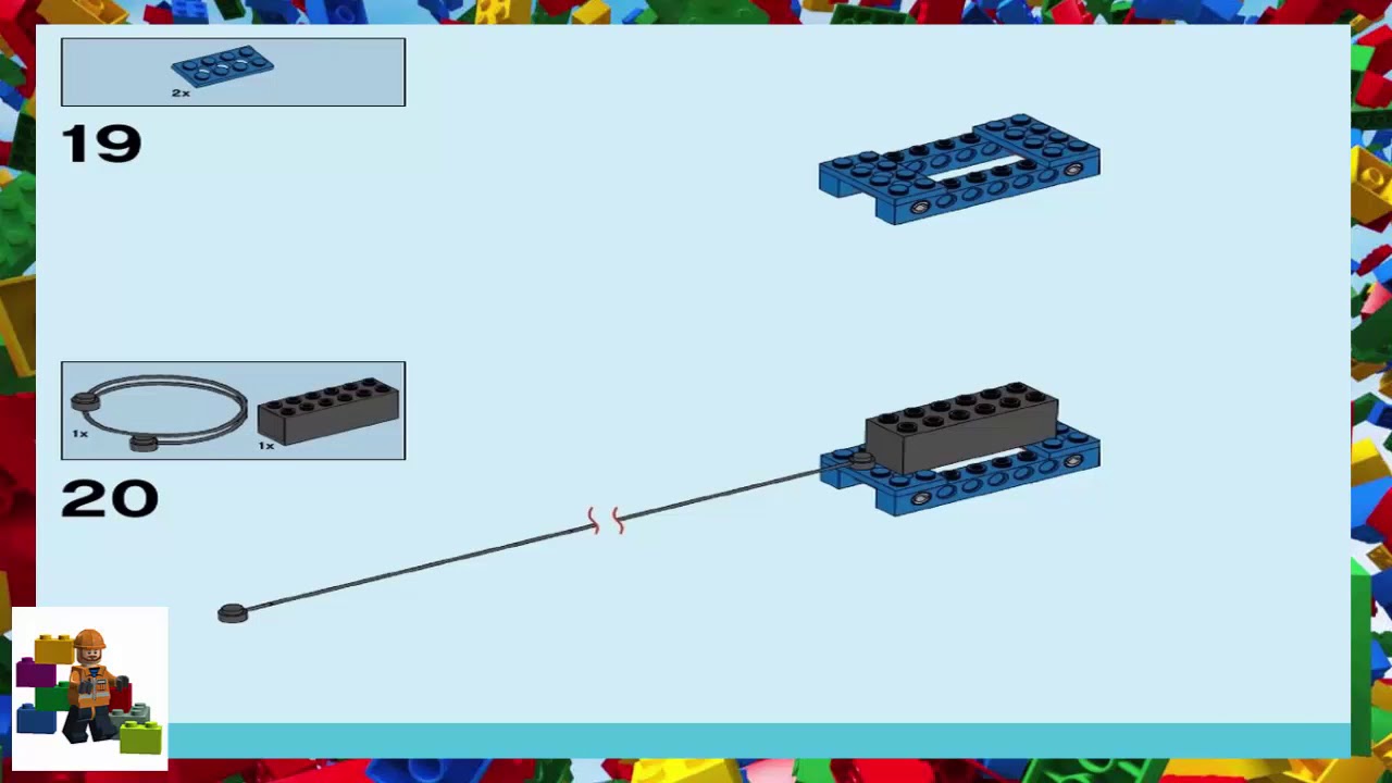 LEGO instructions - Education - 9686 - Inclined Plane - YouTube