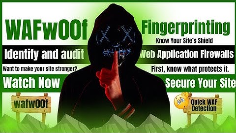 **🔥 "Wafw00f Lab setup Full Tutorial | Detect Any Website Firewall in Seconds/ #subscribe #likeme 