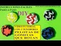 COMO HACER PELOTAS 3D QUE BOTAN DE GOMITAS CON DOS TENEDORES. TUTORIAL DIY