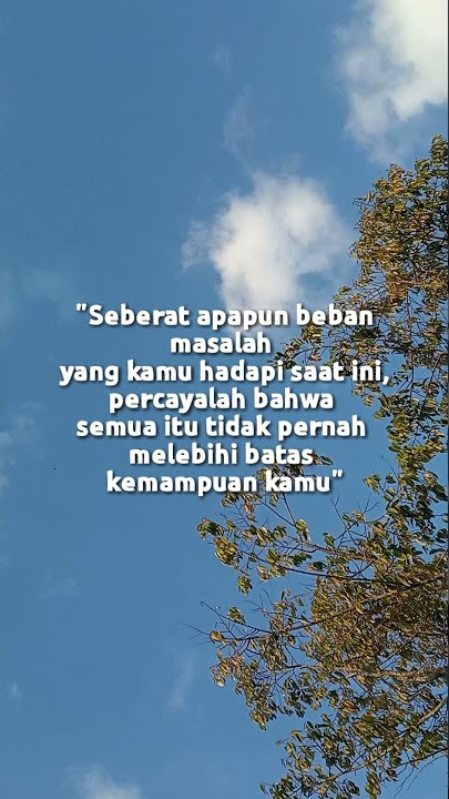 WA story - motivasi menghadapi masalah #wastoryterbaru