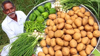 Chilli Potatoes Recipe | Honey Chilli Potato Recipe | Easy Potato Starter Recipe By Grandpa Kitchen