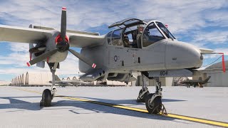 First look at the AzurPoly North American OV10 Bronco in Microsoft Flight Simulator