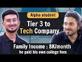 Alpha Batch Student Success: From Tier 3 to Tech Giants 🚀