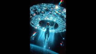 ALIEN ABDUCTION CAUGHT ON CAMERA: Giant Crystal UFO Snatches Stunning Female Astronaut From Space!