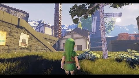 Unreal Engine 4 Ocarina Of Time - Song Of Storms