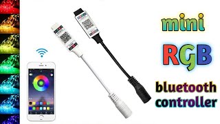 rgb bluetooth controller !! MINI RGB BLUETOOTH CONTROLLER