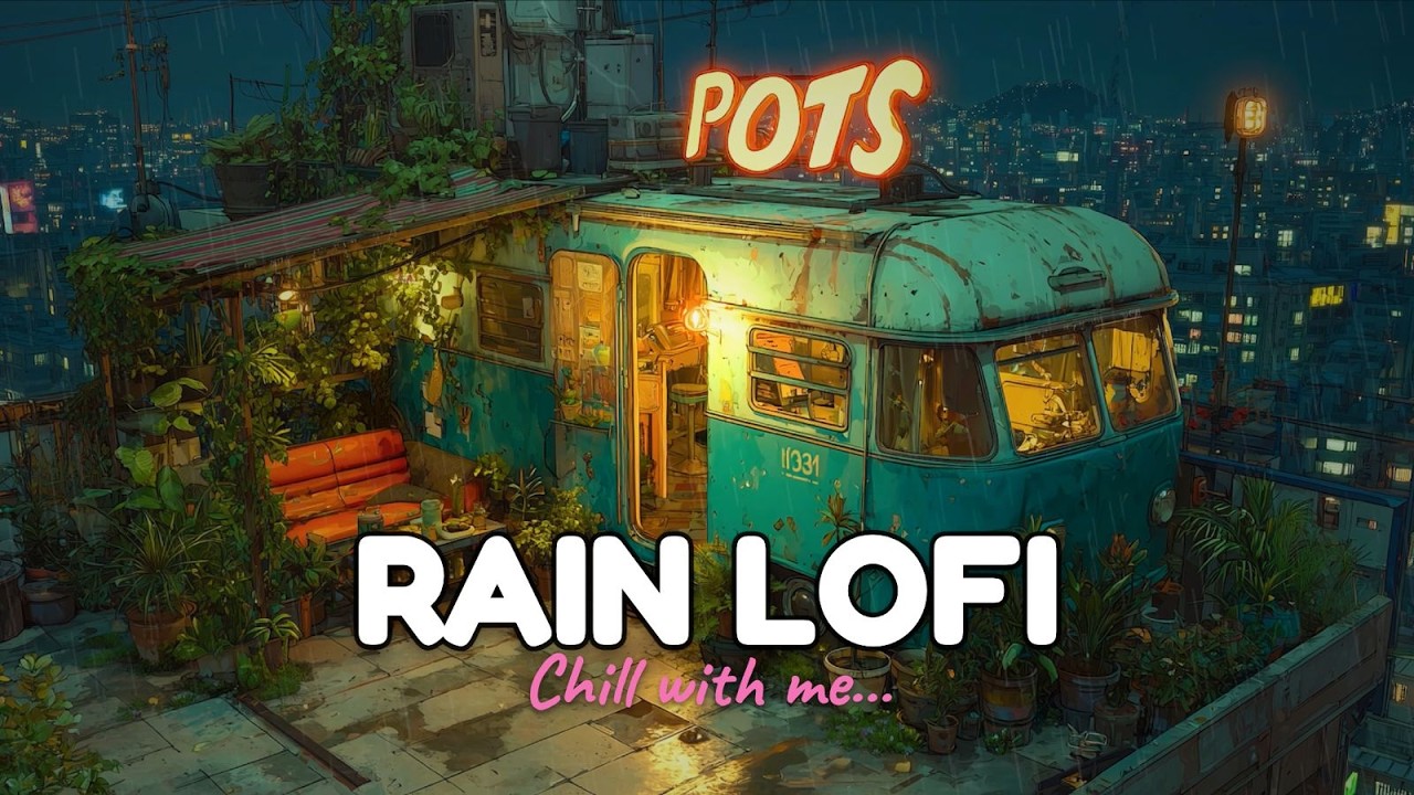 Cybernetics Drizzle ☔ Smooth Cybercity Lofi / Mix To Unwind & Rest | Enter The Future