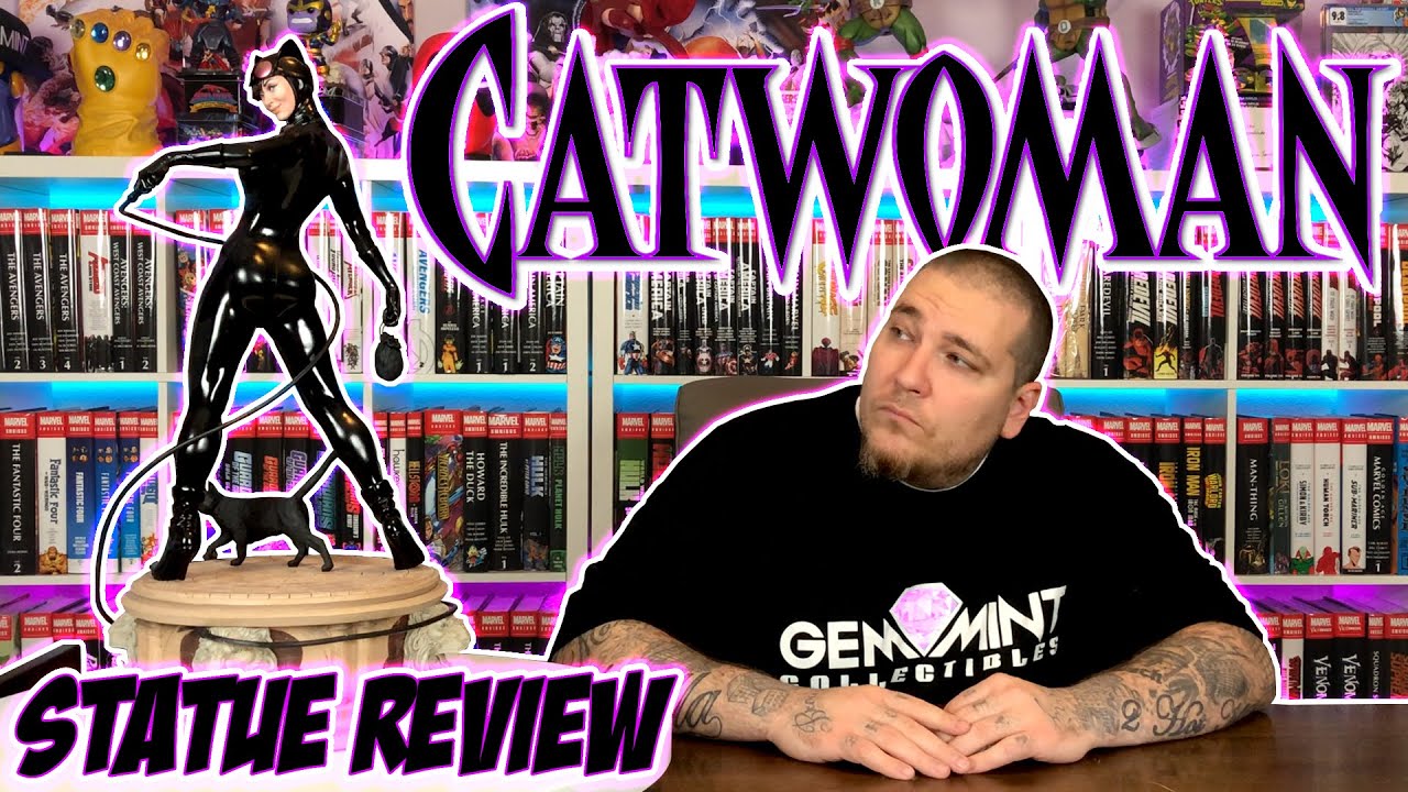 CATWOMAN Statue Unboxing & Review | SIDESHOW COLLECTIBLES - YouTube
