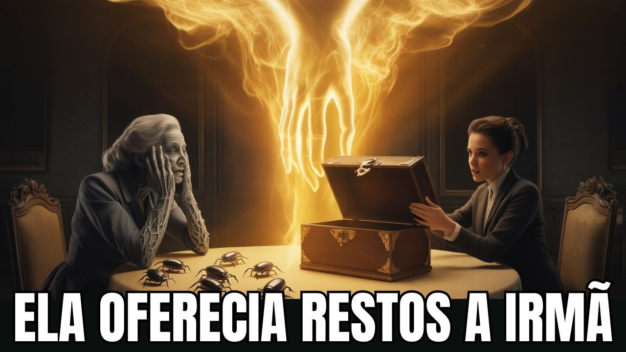 A IRMÃ POBRE RECEBEU UM SACO DE RESTOS, MAS O QUE HAVIA DENTRO PAROU A CIDADE