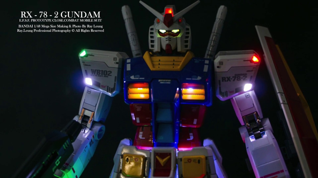 1/48 RX-78F00 Gundam - Gundam Factory Yokohama MEGA SIZE 