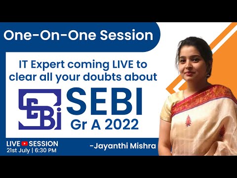 SEBI Grade A IT | Join IT Expert Jayanti Ma'am Live and get all SEBI IT Queries answered