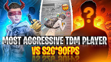 90FPS🇹🇷 Faces the Most AGGRESSIVE TDM 1v1 Player🤯Can he WIN⁉️+SENSITIVITY CODE القتال الأكثر عدوانية