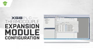 XGB PLC Thermocouple Expansion Module Configuration