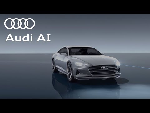 Lichttechnologie der Zukunft. Audi AI.