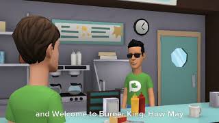 Rosie Misbehaves at Burger King/Grounded | Plotagon Story
