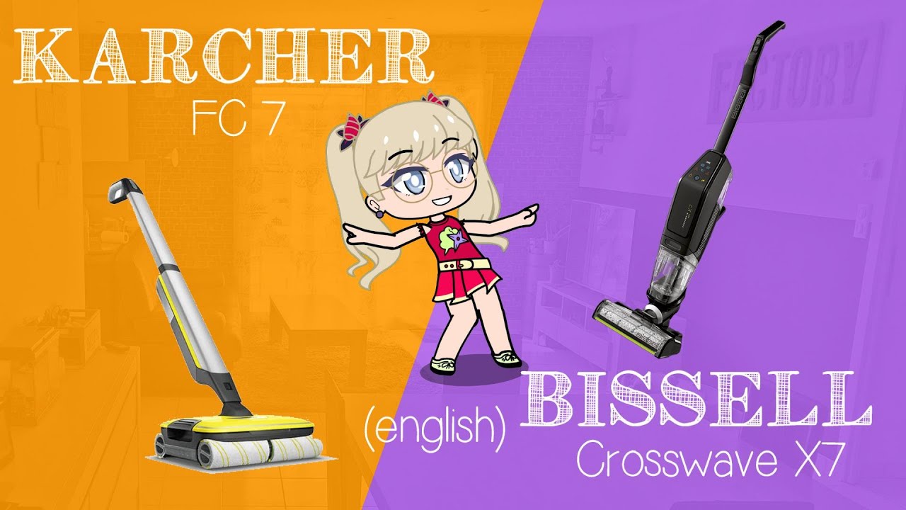 🏠 Bissell Crosswave x7 Vs Kärcher FC7 in 3min (eng) 🏠 