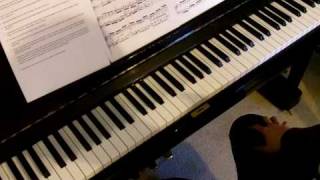 ABRSM Piano 2011-2012 Grade 7 A:5 A5 Bach BWV 796 Sinfonia No.10 in G Tutorial 2
