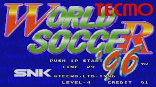 Tecmo World Soccer 96 -Longplay- (NEO-GEO)
