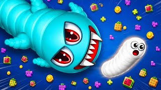 I Became a GIANT Monster Snake in Worms Zone.io! screenshot 1