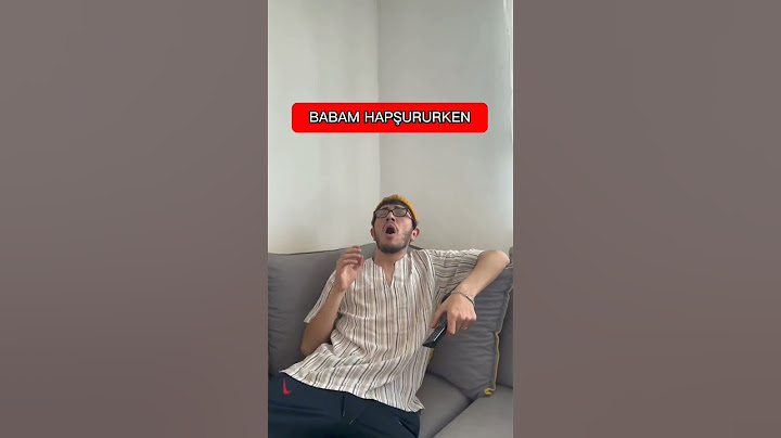 ben hapşırırken vs babam hapşırırken