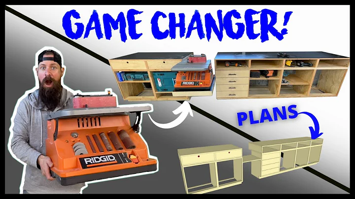 I Built a Sanding Workstation and its a GAME CHANGER! |RIDGID BELT SANDER|