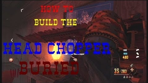 **NEW** How To Build The Head Chopper , Buried, Zombies ,Black ops 2 ,Dlc3