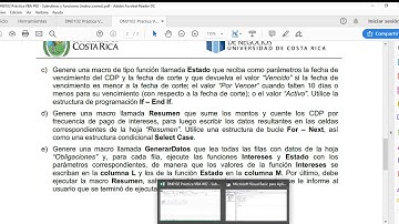 DN0102- UCR. Práctica 02 VBA Subrutinas y Funciones