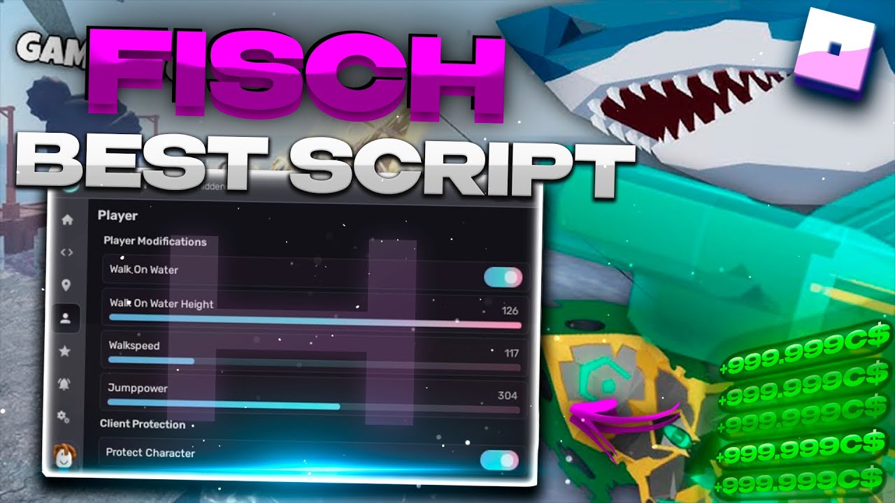 BEST! [2ND SEA🦑] FISCH Script | Hub Fisch Script +KEYLESS Using Best ...