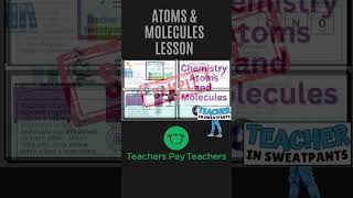 Classroom Lesson: Atoms and Molecules #teacherspayteachers #sciencelesson #tpt