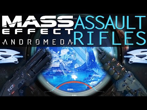 BEST ASSAULT RIFLES WITH AUGMENTS & MODS IN MASS EFFECT ANDROMEDA