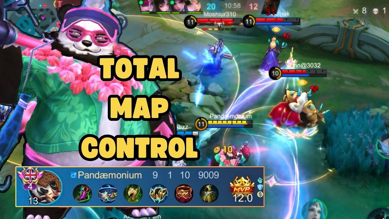FULL MAP CONTROL WITH AKAI (Invade + Ult Isolations = ENEMY SURRENDER) | Mobile Legends