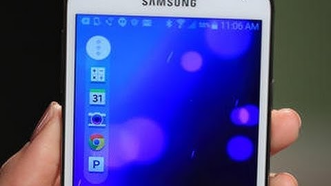 Create shortcuts to your favorite apps on the S5