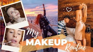 MY EVERYDAY MAKEUP ROUTINE | Come away with us // 2 day *VLOG*