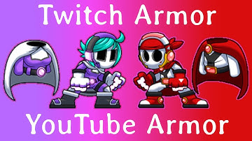 Special Twitch and YouTube Armors