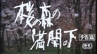 Trailer -  桜の森の満開の下 (1975) 篠田正浩