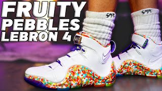 Nike LeBron 4 “ Fruity Pebbles ” Review and On Foot