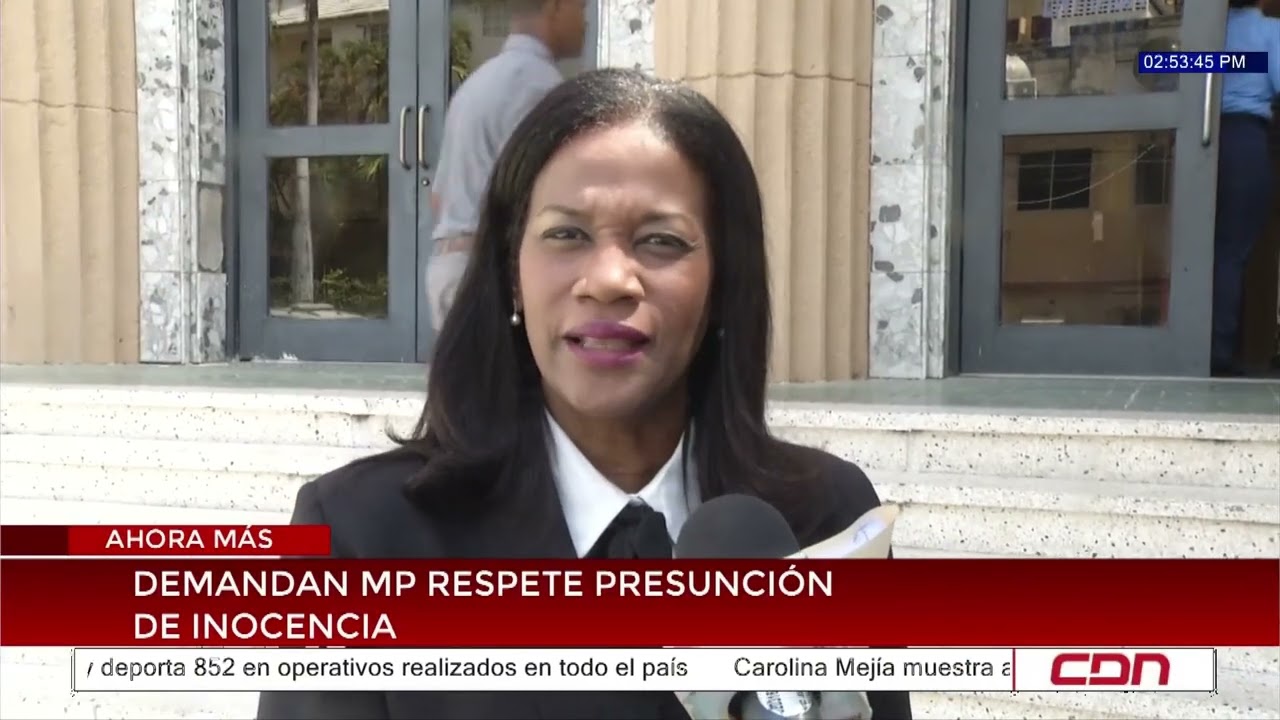 Demandan MP respete presunción de inocencia