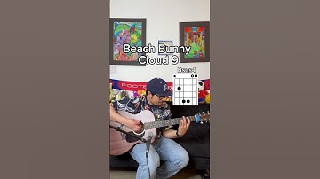 Thumbnail of Beach Bunny - cloud 9 guitar tutorial